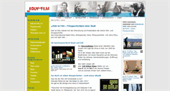 Desktop Screenshot of koeln-im-film.de